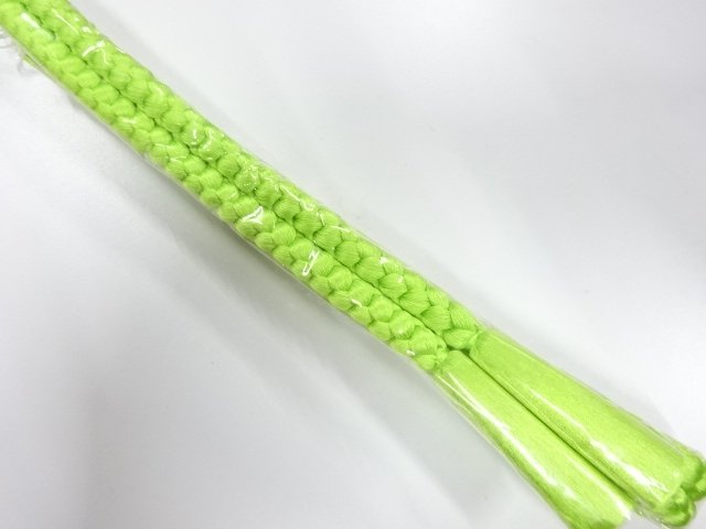 未使用品　正絹　手組帯締め